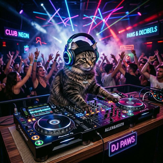 DJ Cat in the Mix